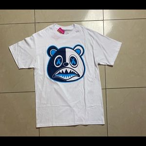White BAWS t-shirt